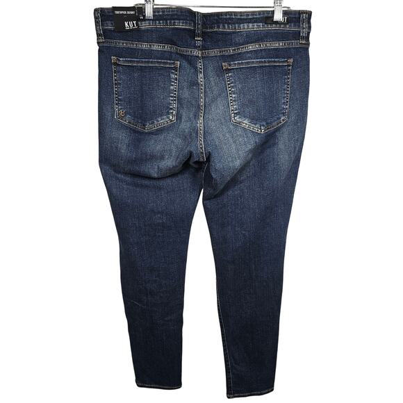 Kut From The Kloth Mia Toothpick Skinny Jeans NWT Size 16 - Picture 3 of 9